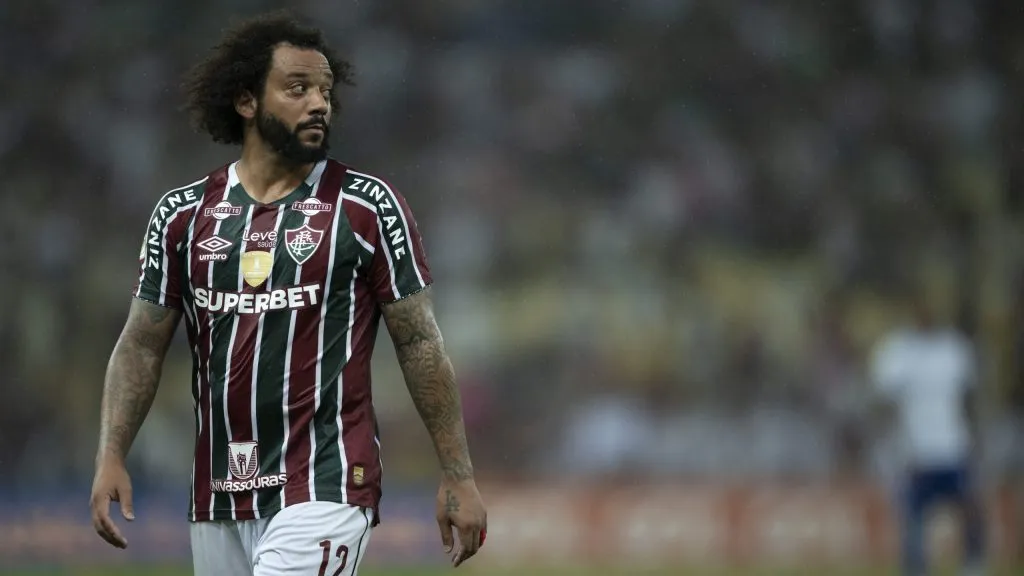 Marcelo em partida pelo Fluminense. Foto: Jorge Rodrigues/AGIF