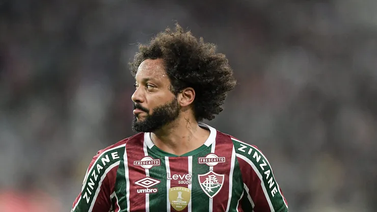 Marcelo em partida pelo Fluminense Foto: Thiago Ribeiro/AGIF