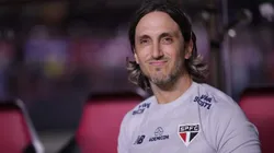 Luis Zubeldía, técnico do São Paulo. Foto: Ettore Chiereguini/AGIF