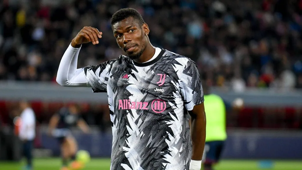 Paulo Pogba em partida pela Juventus. Foto: Ettore Griffoni