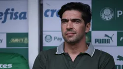 Treinador português em partida do Palmeiras