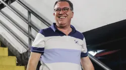 Marcelo Teixeira na Vila Belmiro. Foto: Reinaldo Campos/AGIF