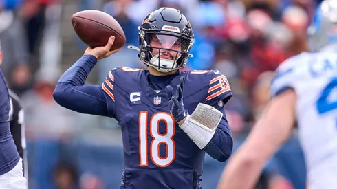 Chicago Bears quarterback Caleb Williams