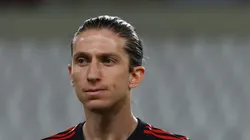 Filipe Luís, treinador do Flamengo