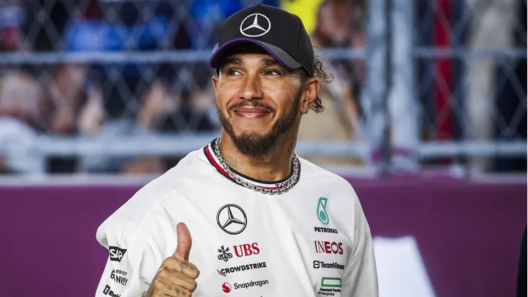 Lewis Hamilton no Catar