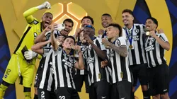 Jogadores do Botafogo comemoram titulo. Foto: Thiago Ribeiro/AGIF