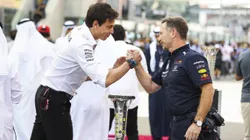 Wolff e Horner em 2021