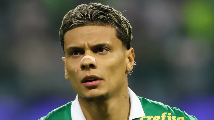 Richard Ríos em ação pelo Palmeiras - Foto: Joisel Amaral/AGIF