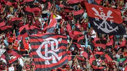 Torcida do Flamengo durante partida contra Atletico-MG. Foto: Thiago Ribeiro/AGIF