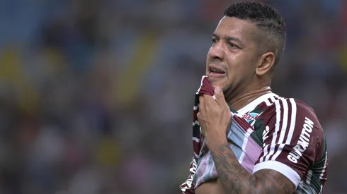 Antonio Carlos do Fluminense durante partida contra o Palmeiras. Foto: Fernando Soutello/AGIF