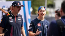 Lawson e Verstappen em 2023
