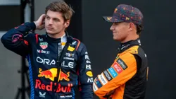 Norris e Verstappen no GP do México