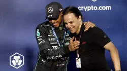 Massa e Hamilton no GP do Brasil