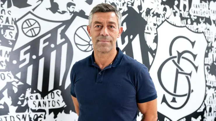 Treinador já iniciou os trabalhos. Foto: Bruno Vaz/Santos FC