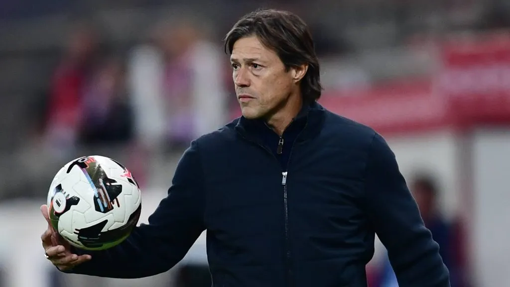 Matías Almeyda durante partida. Foto: IMAGO/One Inch Productions