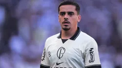 Fagner em partida pelo Corinthians, no Paulistão