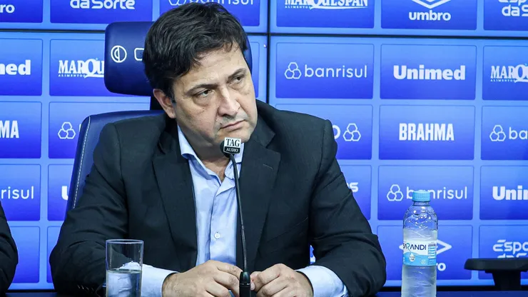 Presidente gremista. Foto: Maxi Franzoi/AGIF