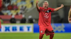 Zico durante uma edição do Jogo das Estrelas. Foto: Thiago Ribeiro/AGIF
