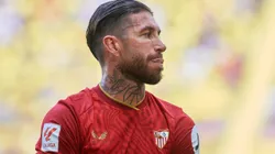 Sergio Ramos durante partida entre Villarreal e Sevilla, pela LA Liga, em 2024. Foto: David Aliaga