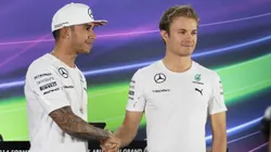Hamilton e Rosberg em 2014