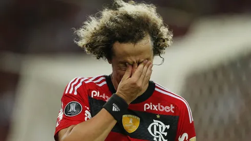 David Luiz durante partida entre Flamengo e Olimpia, pela Libertadores de 2023. Foto: Daniel Castelo Branco