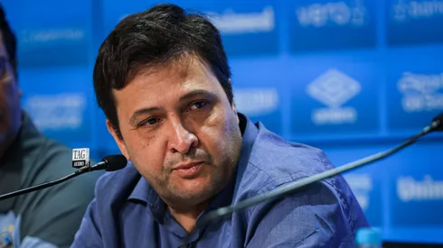 Presidente do Grêmio Alberto Guerra. Foto: Maxi Franzoi/AGIF