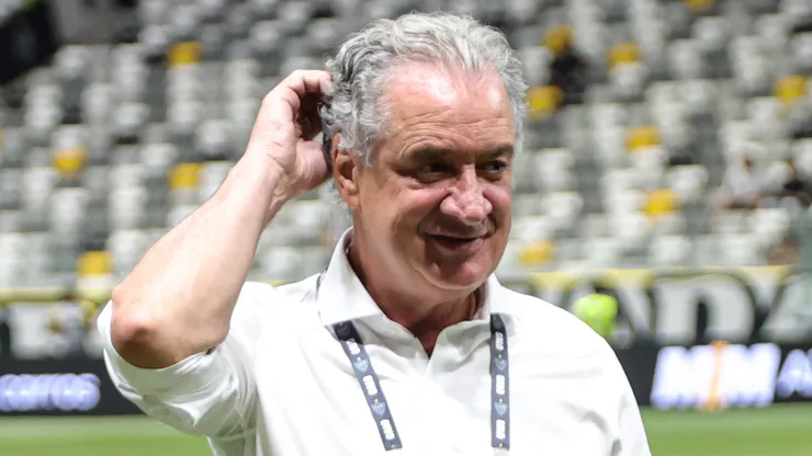 MG - BELO HORIZONTE - 16/09/2023 - BRASILEIRO A 2023, ATLETICO-MG X BOTAFOGO - Presidente do Atletico-MG Sergio Coelho antes da partida contra o Botafogo no estadio Arena MRV pelo campeonato Brasileiro A 2023. Foto: Gilson Lobo/AGIF