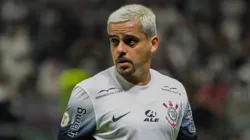 Fagner durante partida entre Atlético-MG e Corinthians, na Arena MRV, pelo Campeonato Brasileiro. Foto: Allan Calisto