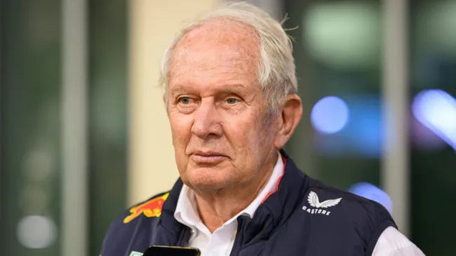 Helmut Marko em Abu Dhabi