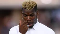 Pogba durante partida entre Empoli e Juventus, pelo Campeonato Italiano, em 2023.