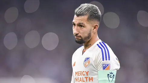 Luciano Acosta, meia argentino, jogando pelo Cincinnati-EUA