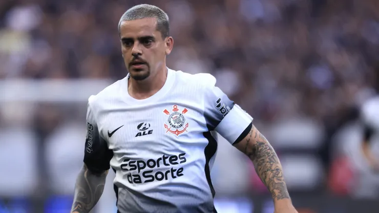 Fagner jogador do Corinthians durante partida contra o Juventude. Foto: Marcello Zambrana/AGIF