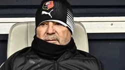 Jorge Sampaoli durante partida entre Bordeaux e Rennes, pela Copa da França. Foto: Thierry Breton