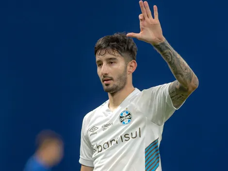 Com conjuntivite, Villasanti não aparece em reapresentação do Grêmio