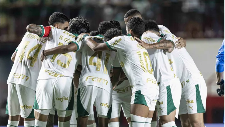 Time principal do Palmeiras em 2024. Foto: Heber Gomes/AGIF