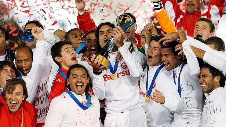 Título do Mundial de Clubes do Inter em 2006. Foto: Junko Kimura/Getty Images