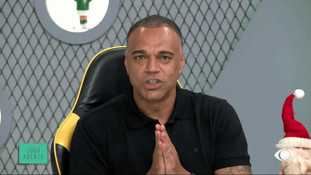 Denilson - Foto: Reprodução/TV Bandeirantes.