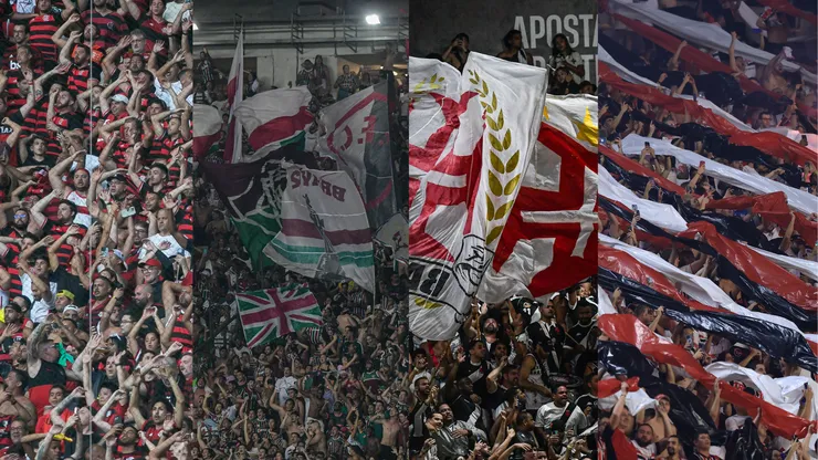 Pesquisa traz categorias para entender quais foram as torcidas que mais cantaram em 2024. Foto: AGIF