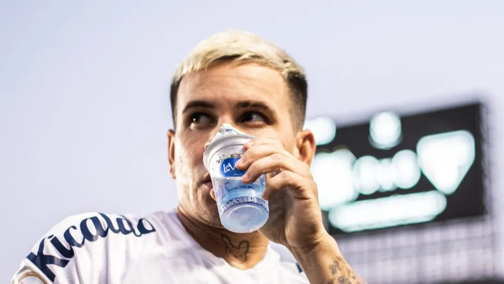 Soteldo, atacante do Santos.