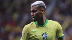 Andreas Pereira, meia do Fulham, jogando pela Seleção Brasileira