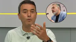 Rizek vê fala de Boto sobre manutenção de Filipe Luís como "desnecessária". Fotos: Rizek (Reprodução/Sportv); Boto (Divulgação/CRF)