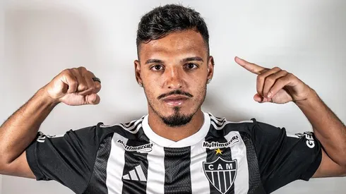 Gabriel Menino foi anunciado pelo Galo. Foto: Atlético-MG.