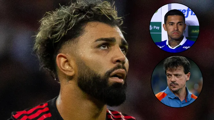 Gabigol fala sobre como será trabalhar com Diniz e Dudu no Cruzeiro. Fotos: AGIF
