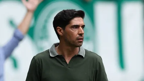 Abel durante a última rodada do Brasileirão de 2024.