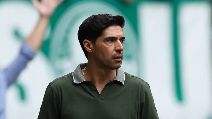 Abel durante a última rodada do Brasileirão de 2024.