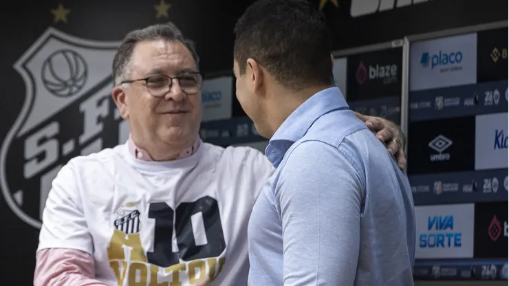 Marcelo Teixeira autorizou negociação que renderá R$ 5 milhões ao Santos - Foto: Bruno Vaz/Santos FC