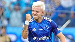 Álvaro Barreal jogou 2024 emprestado ao Cruzeiro e agora interessa ao Santos