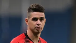 Oscar durante partida da Champions League da Ásia.