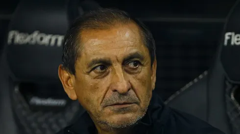 SP - SAO PAULO - 03/12/2024 - BRASILEIRO A 2024, CORINTHIANS X BAHIA - Ramon Diaz tecnico do Corinthians durante partida contra o Bahia no estadio Arena Corinthians pelo campeonato Brasileiro A 2024.