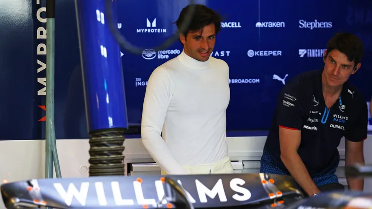 Sainz no GP de Abu Dhabi (Clive Rose/Getty Images)